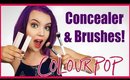 WOW! Colourpop "No Filter" Concealer + Makeup Brushes Review