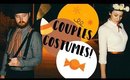 EASY HALLOWEEN COSTUMES! COUPLES HALLOWEEN COSTUMES IDEAS! FUNNY & HOMEMADE! COLLAB WITH LOVEMEG