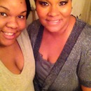 me with no makeup. ew. My mama glammed up!