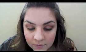 Pink and Brow Eye Shadow Tutorial