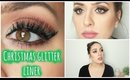 Glitter Liner Christmas Makeup Tutorial | Laura Black