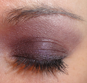 Dark Purple Makeup of the Day