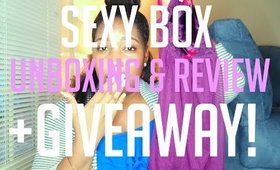 Sexy Box Unboxing/Review + Giveaway | Jessica Chanell