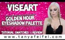 Viseart Golden Hour Eyeshadow Palette | Tutorial, Swatches, & Review | Tanya Feifel-Rhodes