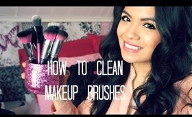 Easy Way To Clean Makeup Brushes: Synthetic & Natural Bristles