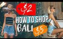 How To Shop In BALI + HAGGLING TIPS AND TRICKS