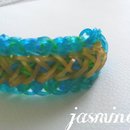 Rainbow Loom Arrow Stitch Bracelet