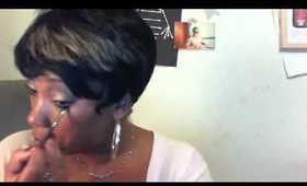Look i did inspired Halle Berry=D