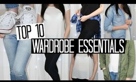 Wardrobe Essentials - My Top 10 Musthaves | FASHION WEEK