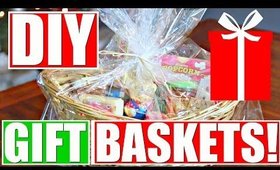 DIY CHRISTMAS GIFT BASKETS!