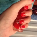 Red nails!