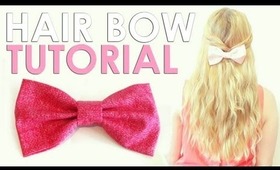 Tutorial: No Sew Hair Bow