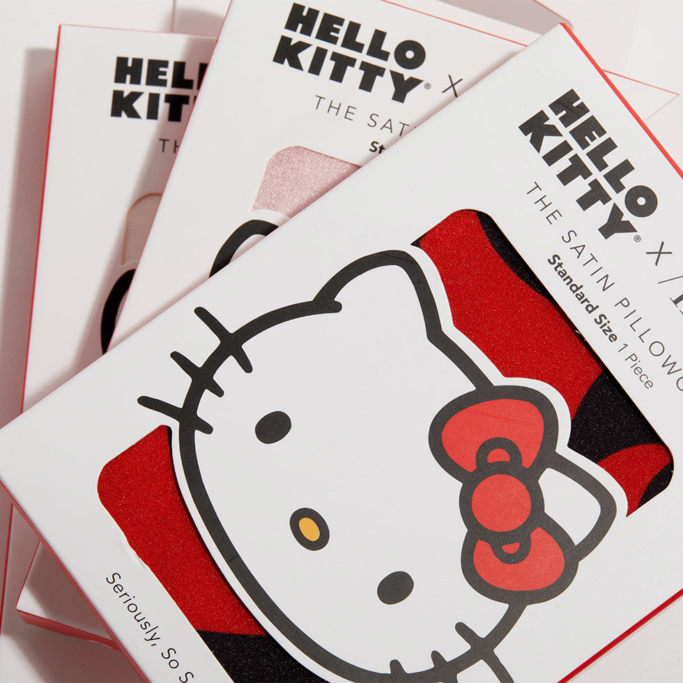 Hello Kitty x Kitsch Pillowcase Standard