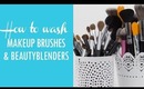 How to clean makeup brushes and your beauty blender