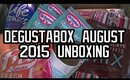 Degustabox August 2015 Unboxing