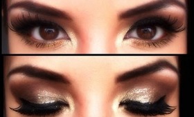 Ojos en Dorado/ Golden Eyes makeup