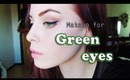 Beige & Plum Makeup for Green eyes