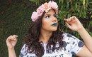 Green Lips & Shiny eyes tutorial || Marya Zamora