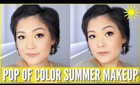 Get Ready With Me: Pop of Color Summer Makeup Look