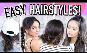 7 EASY & QUICK HAIRSTYLES FOR EVERYDAY
