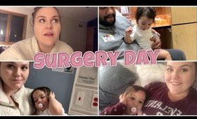 MY BABY HAD SURGERY!! Ear Tube Vlog