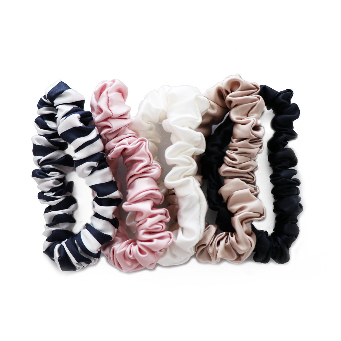 Slip Midi Silk Scrunchie alternative view 1 - product swatch.