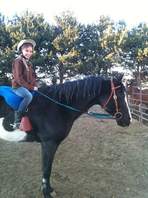 That was my horse named spice. That pic was from a long time ago.:D