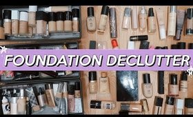 FOUNDATIONS I'M THROWING OUT! (& What I'm Keeping!) | Jamie Paige