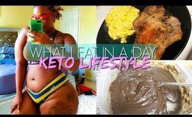 WHAT I EAT IN A DAY ON KETO | SUGAR FREE BROWNIES