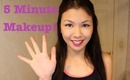 The 5 Minute Makeup Challenge!