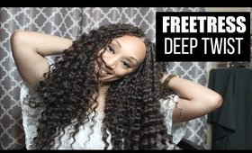 FreeTress Deep Twist Hair: Crochet Hairstyle