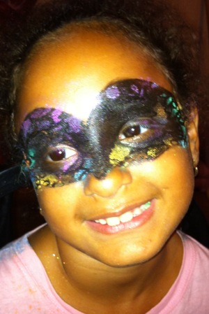 My babygirl wanted a mask also  : )