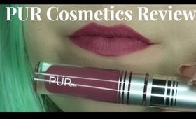 Pur Cosmetics | Velvet Matte Liquid Lipstick in Ever After | Review