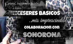 NECESERES BASICOS. Mis imprescindibles para viajar | con SONORONA