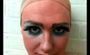Theatrical Dame Make up.....behind the scenes!