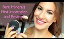 Bare Minerals Foundation - FIRST IMPRESSION + REVIEW! ♡