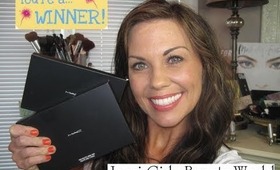Giveaway Winner!!! Mac Pro duo palette & insert
