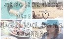 SPRING BREAK VLOGZ: DAYS 6 & 7 ♡ Flagler Beach, Packing, & Swimming!