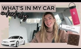 What's In My New Car & Spend The Weekend With Me! | VLOG Lauren Elizabeth