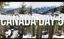 WINTER SNOWMOBILING & TRAIN WRECK TRAIL | CANADA DAY 5