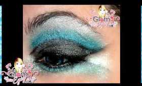 Feeling Baby Blue Crease Cut Dramic Look* Me siento Azul look Dramatico