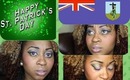 St. Patrick's Day Makeup Look🍀 | Caribbean Twist