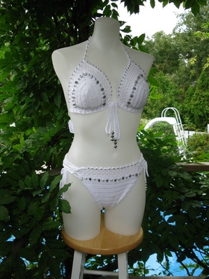 Breathtaking Crochet Bikini Set 067smaller