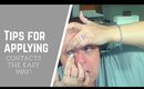 How to Apply Contacts the Easy Way!