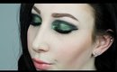 St. Patrick's Day Makeup Tutorial (Smokey Green Eye) Collab with Rebekah Eller! | JordynxAriel