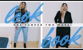 ⇝ LOOK BOOK: ONE JUMPER TWO WAYS ft PRIMARK | Siana