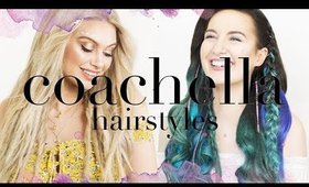 Coachella / Festival Inspired Hairstyles | Milk + Blush Hair Extensions