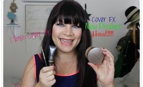 I ♡ Cover FX!!!  Cover FX new product haul!!!!!