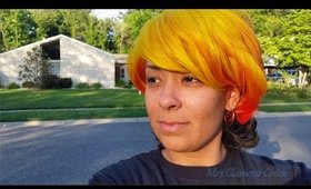 Phoenix Inspired Hair Tutorial [Bleaching and Coloring]