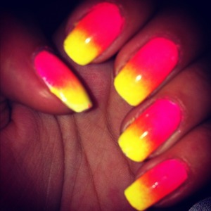 my "nicki minaj " summer nails ;) 